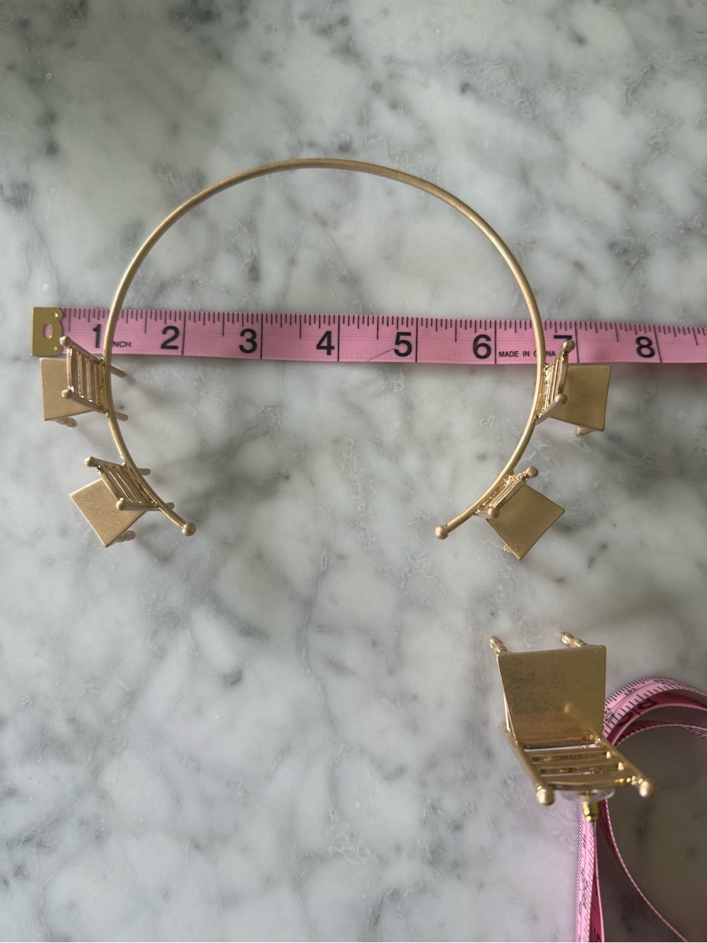 Home by Areeayl Chair Choker and Earring  set - Picture 6 of 6